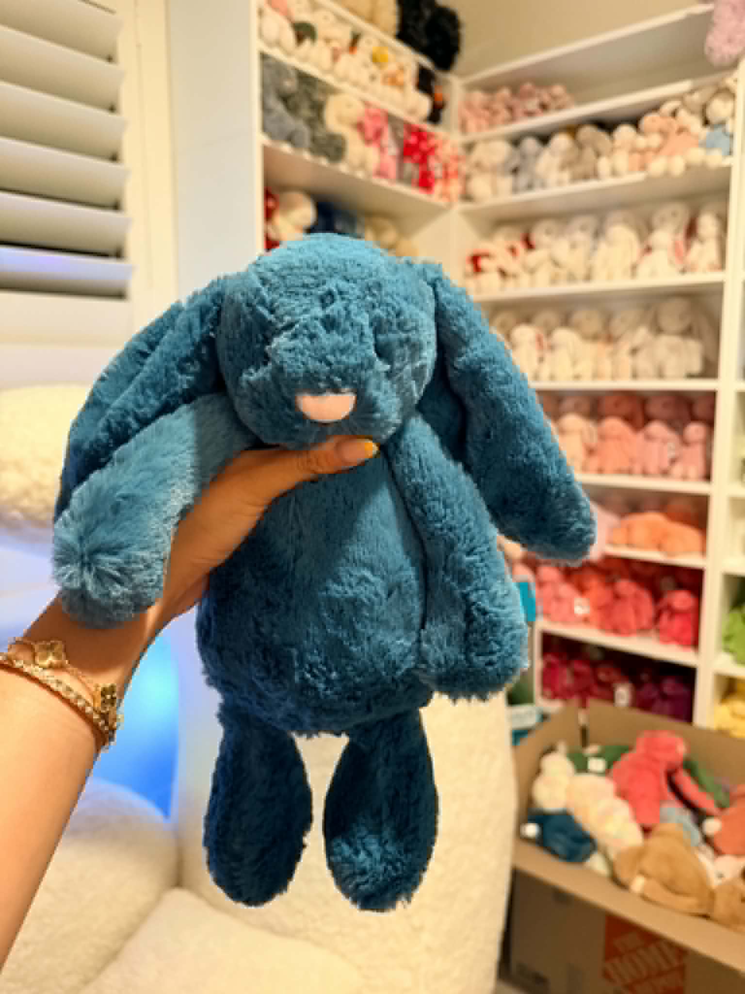 NWT Medium Bashful Mineral Bunny β photo 1