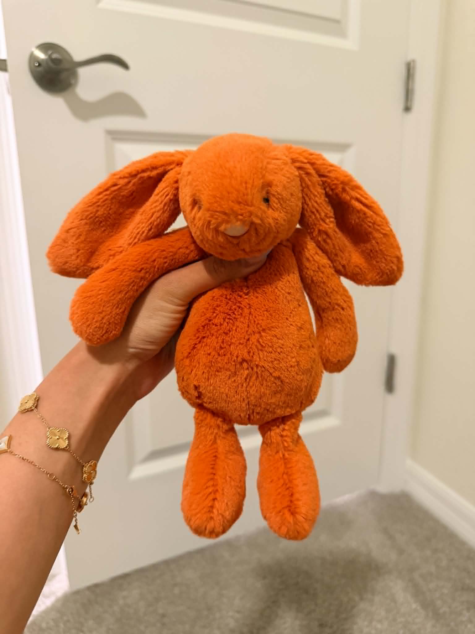 NWOT Small Bashful Tangerine Bunny β photo 1