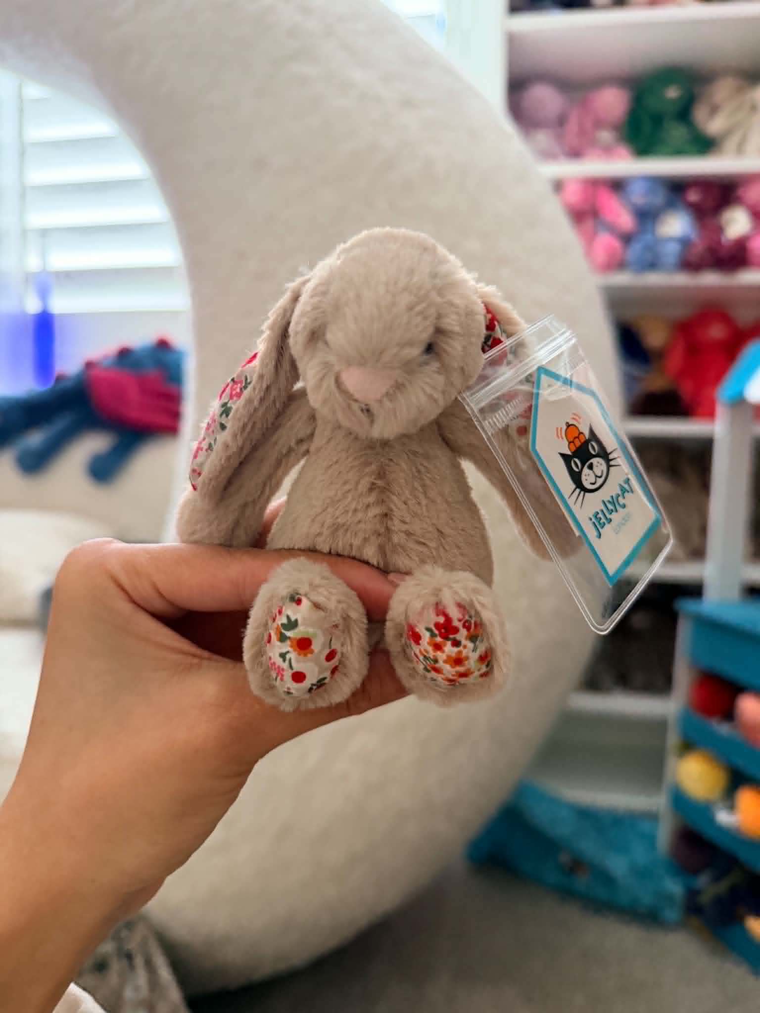 NWT Tiny Baby Posey Blossom Bunny β photo 1
