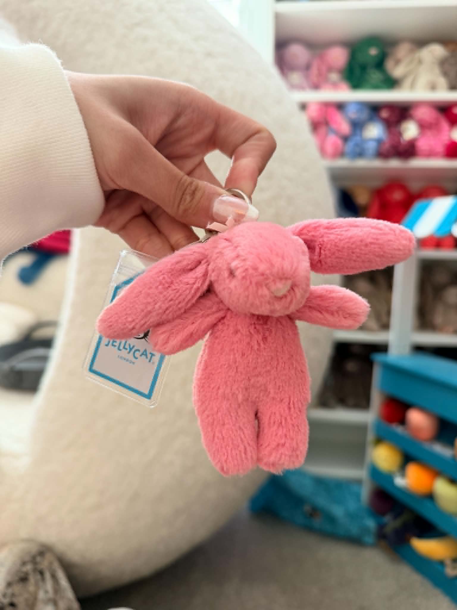 NWT Pink Bunny Charm β photo 1