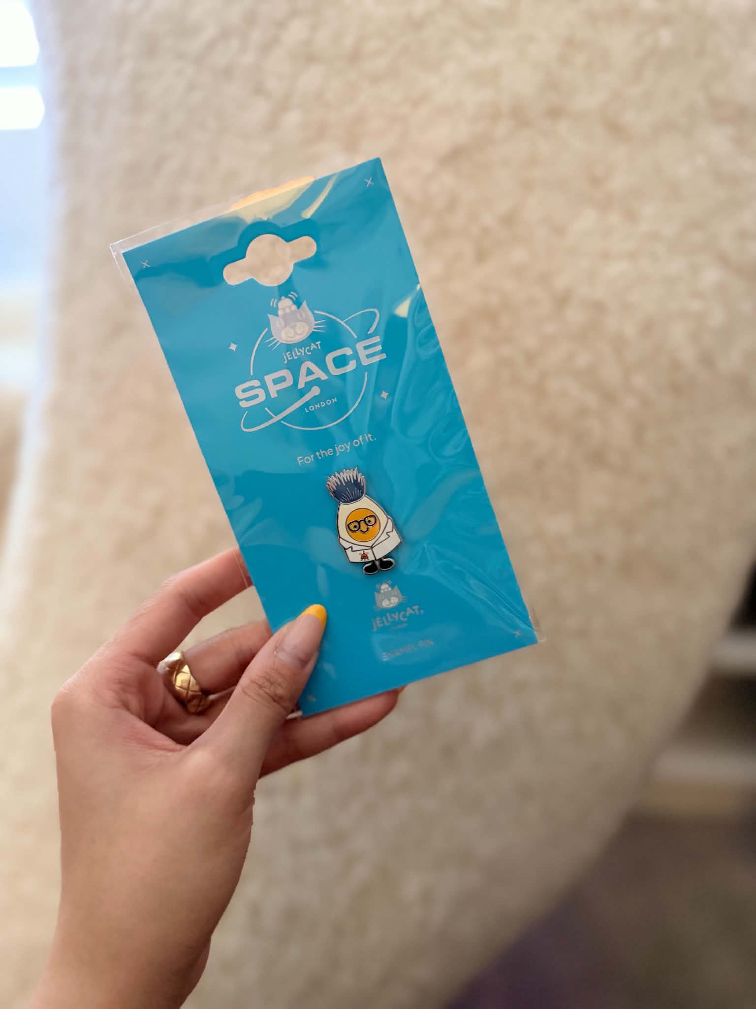 NWT Space Egg Pin β photo 1